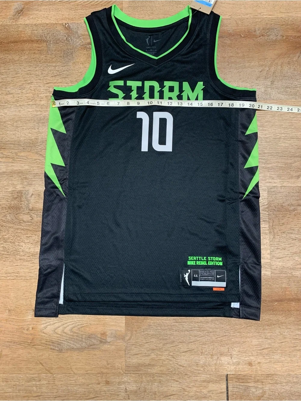 Seattle Storm Sue Bird Rebel Edition Jersey Women’s Medium